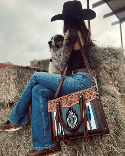 Aztec Cross Body