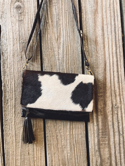 Unique Cowhide Crossbody