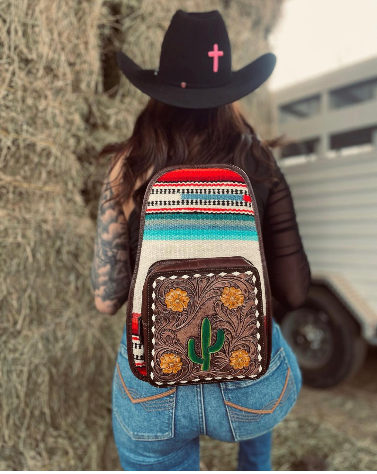 SADDLE BLANKET BACKPACK