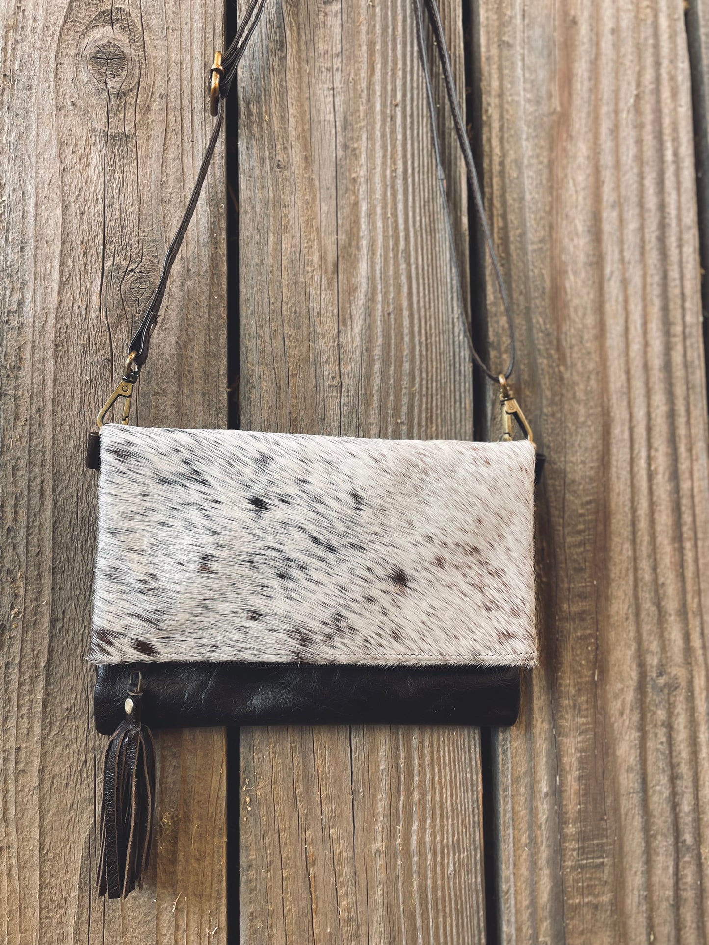 Unique Cowhide Crossbody