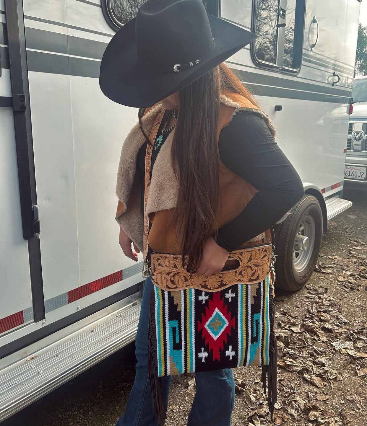 Aztec Saddle Blanket Purse