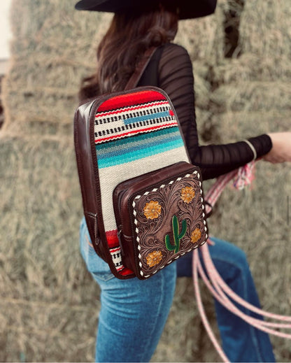 SADDLE BLANKET BACKPACK