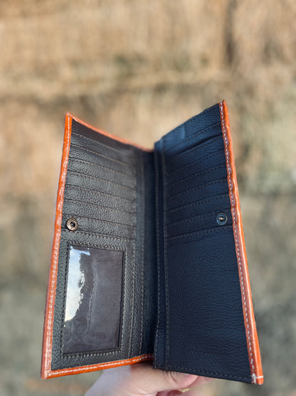 Men’s Turqouise Long Wallet