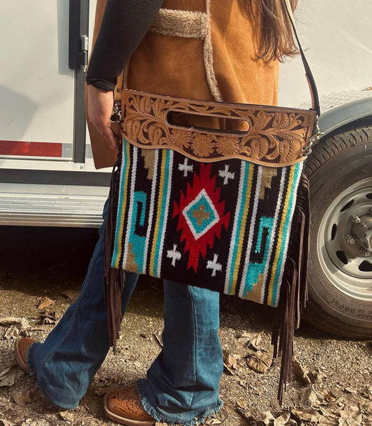 Aztec Saddle Blanket Purse