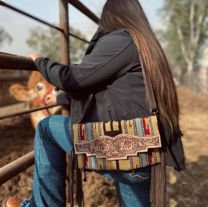 Medium Saddle Blanket Purse