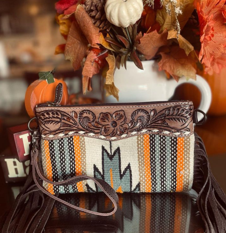 Saddle Blanket Purse/Wristle