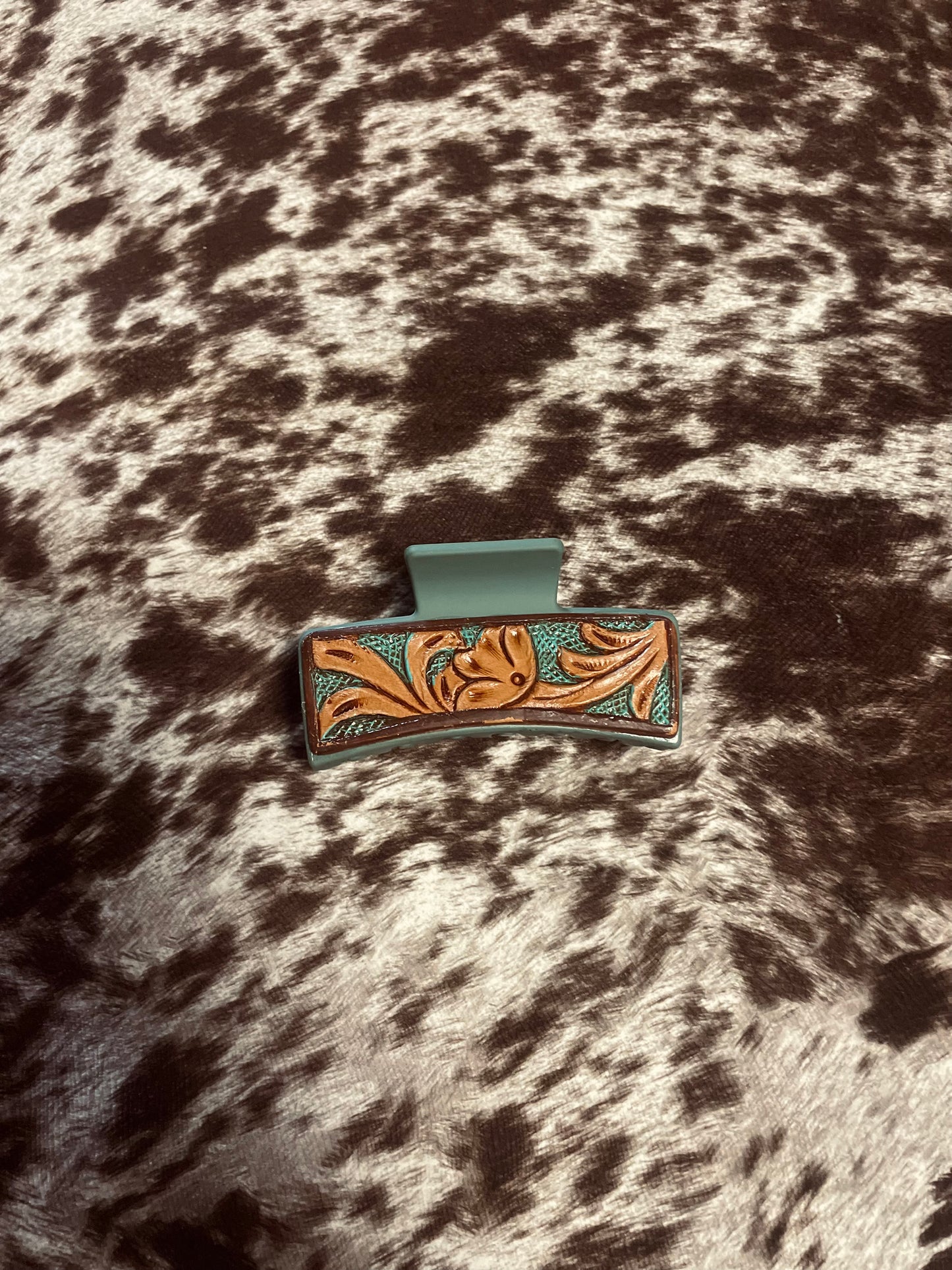 Turquoise Designed Hairclip