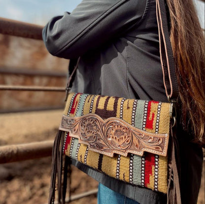 Medium Saddle Blanket Purse