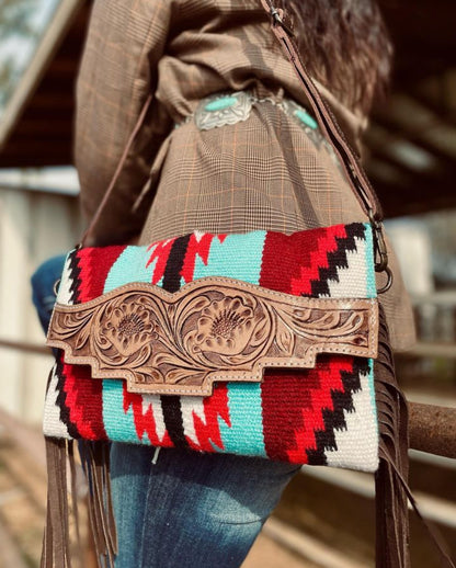 Medium Saddle Blanket Purse