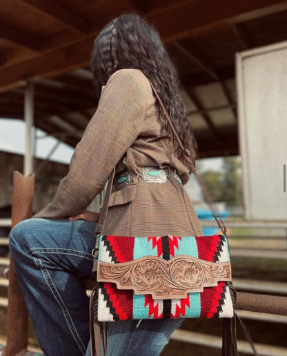 Medium Saddle Blanket Purse