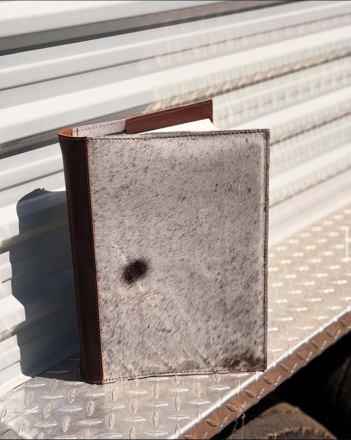 Book Cover - Cowhide